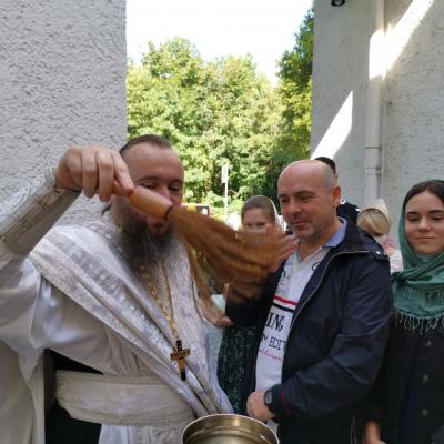 Прихожане православной церкви в Мюнхене - Спас 2020